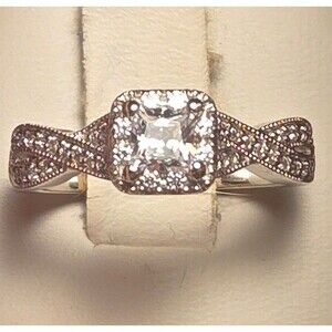 Romance Vintage sterling silver ring sz 6